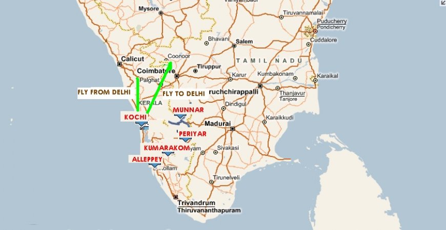 Exotic Kerala with Backwaters